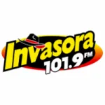 Logo da Radio Invasora 101.9 FM