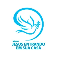 Logo da Radio Jesus Entrando Em Sua Casa
