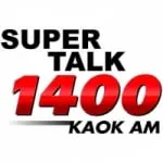 Logo da Radio KAOK Super Talk 1400 AM