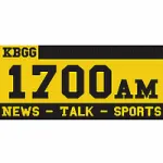 Logo da Radio KBGG 1700 AM