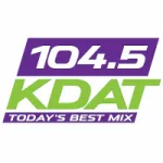 Logo da Radio KDAT 104.5 FM