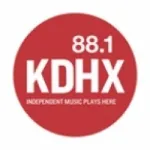 Logo da Radio KDHX 88.1 FM