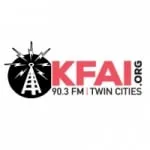 Logo da Radio KFAI 90.3 FM