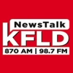 Logo da Radio KFLD 870 AM