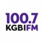 Logo da Radio KGBI 100.7 FM