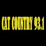 Logo da Radio KGHT-HD2 Cat Country 93.1 FM