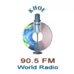 Logo da Radio KHOE 90.5 FM