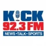 Logo da Radio KICK 1340 AM 92.3 FM
