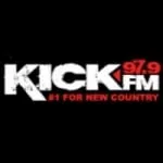 Logo da Radio KICK 97.9 FM