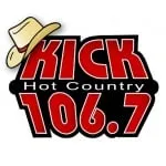 Logo da Radio KIKD Kick 106.7 FM