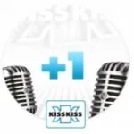 Logo da Radio Kiss Kiss +1