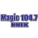 Logo da Radio KNEK Magic 104.7 FM