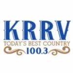 Logo da Radio KRRV 100.3 FM