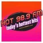 Logo da Radio KRVC HOT 98.9 FM