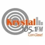 Logo da Radio Krystal 105.1 FM