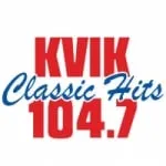 Logo da Radio KVIK 104.7 FM