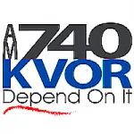 Logo da Radio KVOR 1300 AM