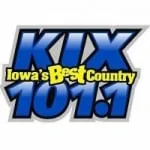 Logo da Radio KXIA Kix 101.1 FM