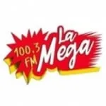 Logo da Radio La Mega 100.3 FM