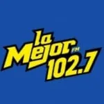 Logo da Radio La Mejor 102.7 FM