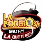 Logo da Radio La Poderosa 100.1 FM