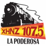 Logo da Radio La Poderosa 107.5 FM