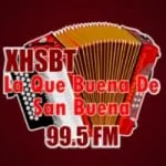 Logo da Radio La Que Buena de San Buena 99.5 FM