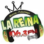 Logo da Radio La Reina 106.3 FM