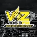 Logo da Radio La Voz 106.3 FM