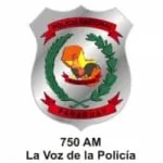 Logo da Radio La Voz de la Policia 750 AM