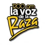 Logo da Radio La Voz de la Raza 1200 AM