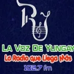 Logo da Radio La Voz De Yungay 102.7 FM