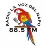 Logo da Radio La Voz del Napo 88.5 FM