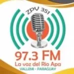 Logo da Radio La Voz del Rio Apa 97.3 FM