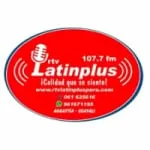 Logo da Radio Latin Plus 107.7 FM