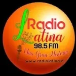 Logo da Radio Latina 98.5 FM