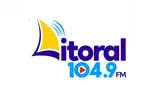 Logo da Radio Litoral fm 104.9