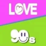 Logo da Radio Love 90's 91.1 FM