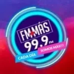 Logo da Radio Más 99.9 FM
