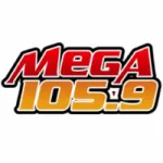 Logo da Radio Mega 105.9 FM