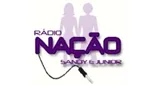 Logo da Radio Nação Sandy e Junior
