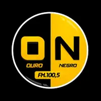 Logo da Radio Ouro Negro FM