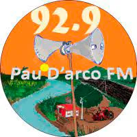 Logo da Radio Pau D'arco FM 92.9