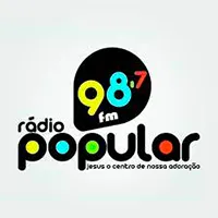 Logo da Radio Popular 98.7 FM