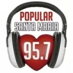 Logo da Radio Popular Santa Maria 95.7 FM
