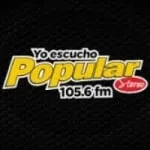 Logo da Radio Popular Stereo 105.6 FM