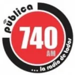 Logo da Radio Pública 740 AM