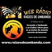 Logo da Radio Raízes de Umbanda