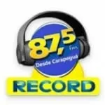 Logo da Radio Record 87.5 FM