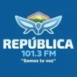Logo da Radio República 101.3 FM